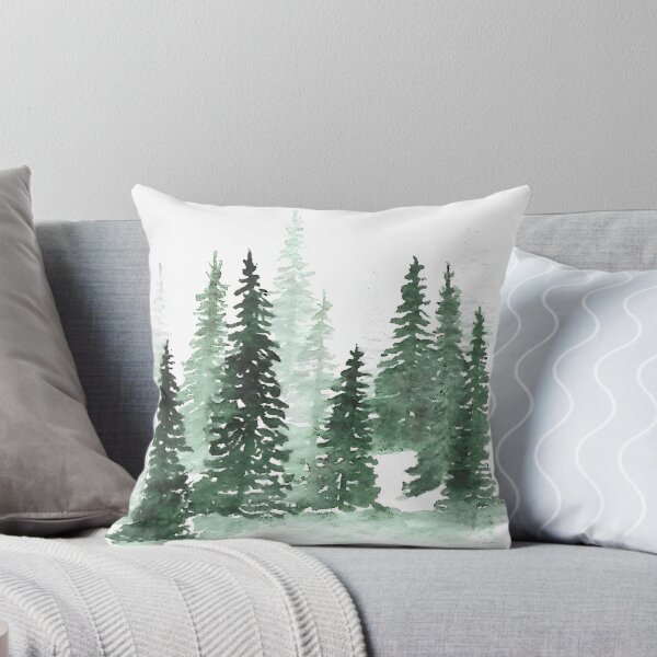 Item preview, Misty Pine Trees designed and sold by Beaver Detail.