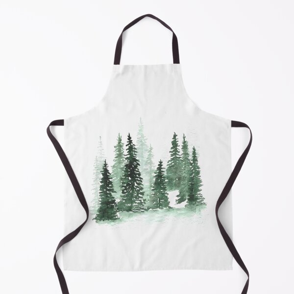 Item preview, Misty Pine Trees designed and sold by Beaver Detail.
