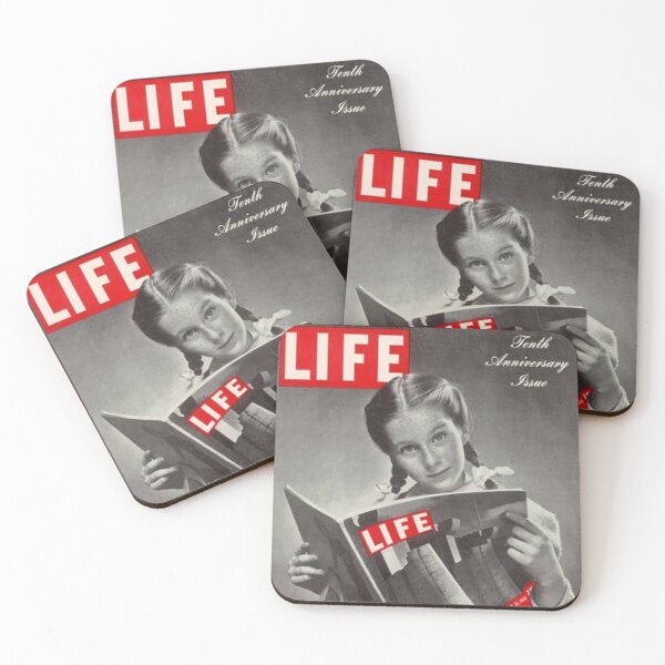 Item preview, Life Magazine Cover Vintage Wall Art Poster Print Tee Cushion Mug Shirt Design Unique designed and sold by Cool Robot Bro..