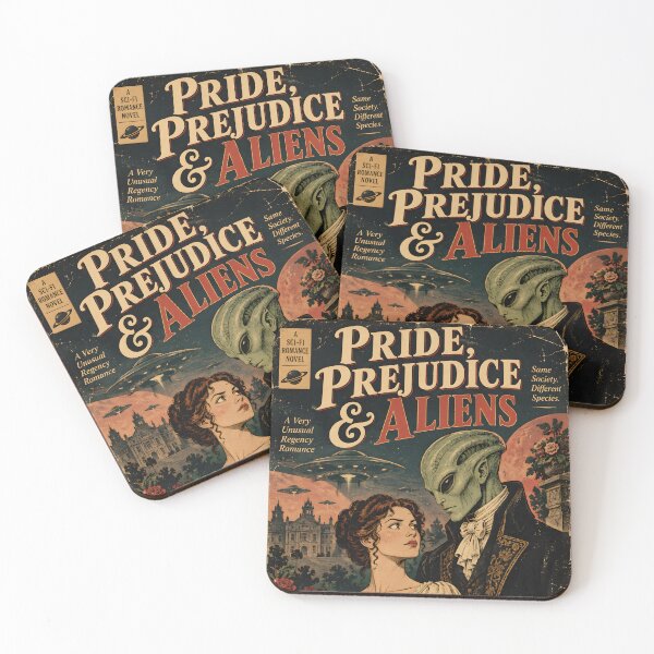 Item preview, Pride, Prejudice and Aliens: A Science Fiction Romance designed and sold by Nima Designs .