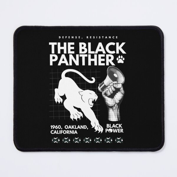 Item preview, defense, resistance, the black panther, black power designed and sold by ComSol.