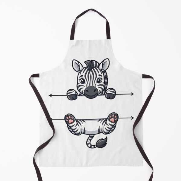 Item preview, Cute Baby Zebra Split Monogram designed and sold by PetalsPaws.