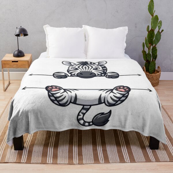 Item preview, Cute Baby Zebra Split Monogram designed and sold by PetalsPaws.