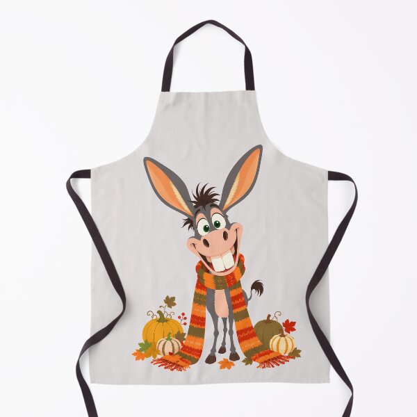 Item preview, Autumn donkey with pumpkins designed and sold by Karaburmagirl.