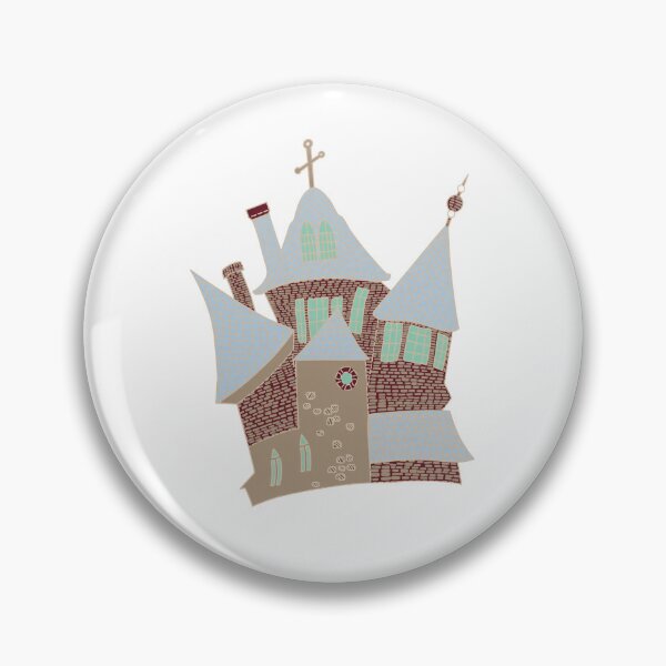 Item preview, Haunted Sewed House Patch Crooked Haunted House designed and sold by FlyinggRabbit.