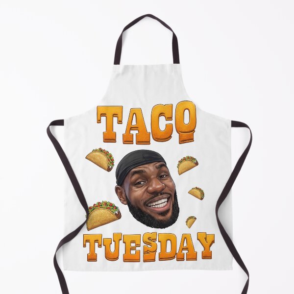 Aperçu de l'œuvre Illustration vectorielle de LeBron James pour le Taco Tuesday - Fan Art créée et vendue par InGame Basketball.