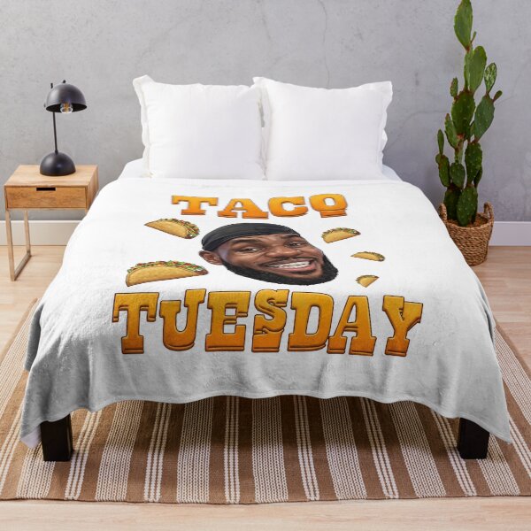Item preview, LeBron James Taco Tuesday Vector Illustration Fan Art designed and sold by InGame Basketball.