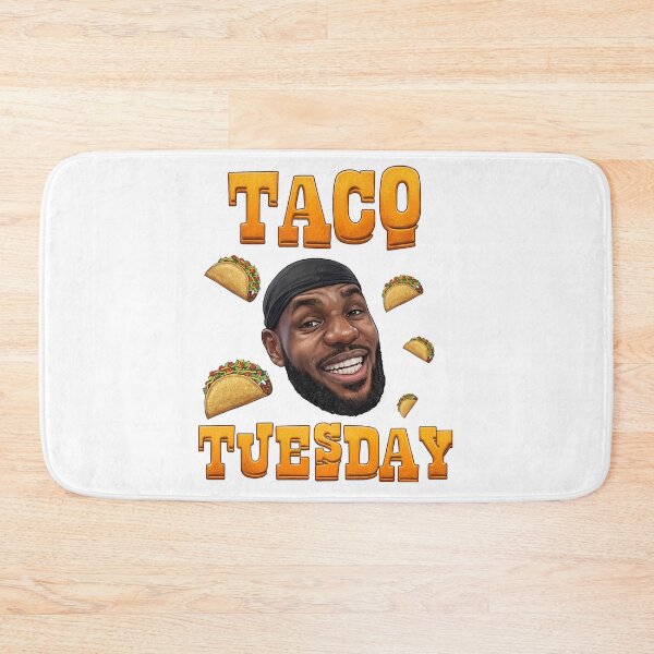 Item preview, LeBron James Taco Tuesday Vector Illustration Fan Art designed and sold by InGame Basketball.