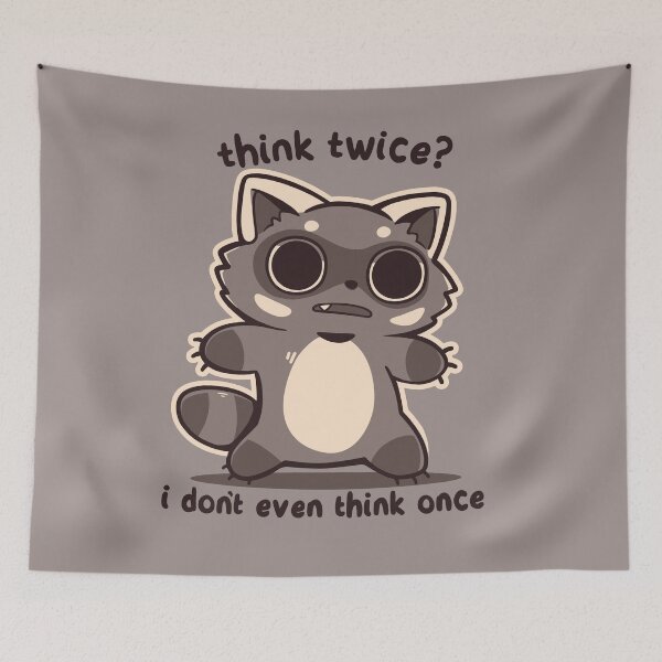 Item preview, Think Twice designed and sold by TechraNova.