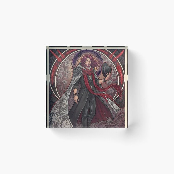 Item preview, Ardyn in the style of Alphonse Mucha designed and sold by Solace Sparkles.