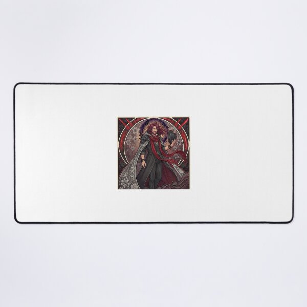 Item preview, Ardyn in the style of Alphonse Mucha designed and sold by Solace Sparkles.