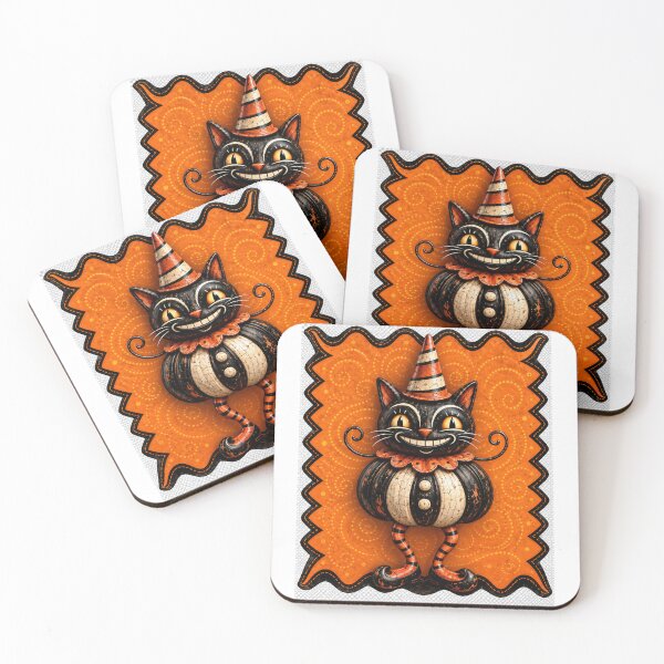 Item preview, The pumpkin cat designed and sold by Weird & wonderful .
