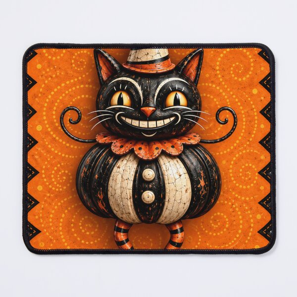 Item preview, The pumpkin cat designed and sold by Weird & wonderful .