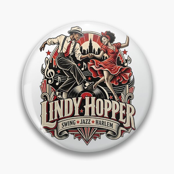 Item preview, Lindy Hopper – Vintage Swing Dance Art designed and sold by JanChryzostom.