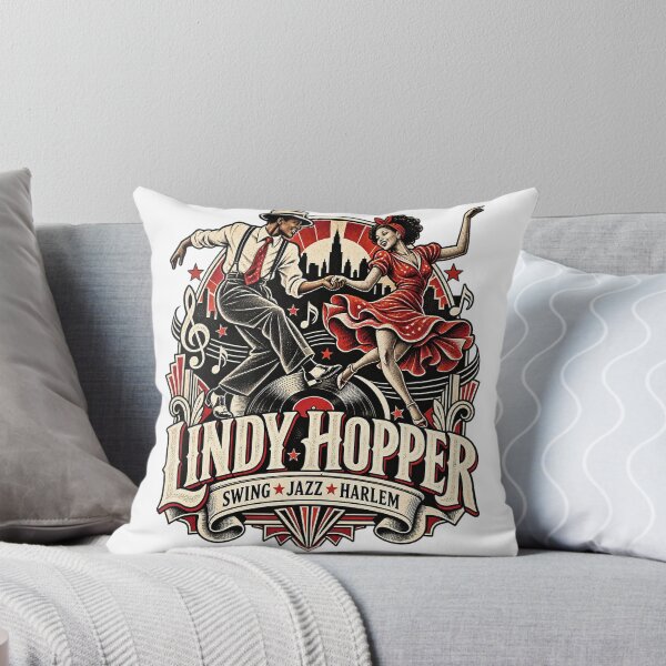 Item preview, Lindy Hopper – Vintage Swing Dance Art designed and sold by JanChryzostom.