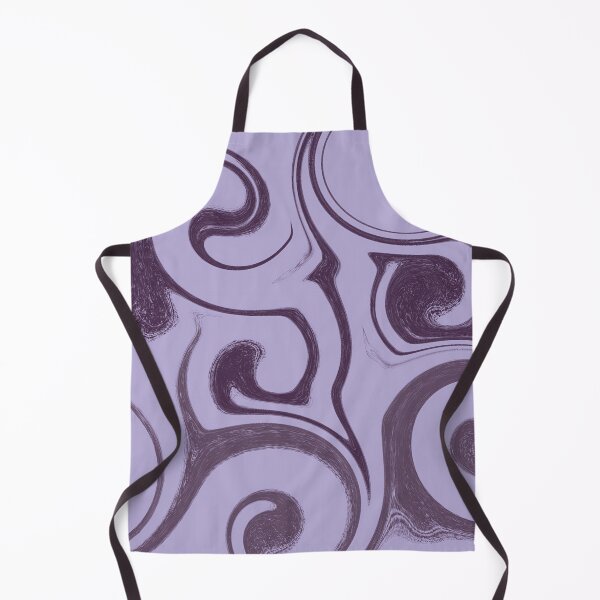 Item preview, Abstract Lavender Swirls - Muted Purple Liquid Marble Pattern designed and sold by CaramelCo.