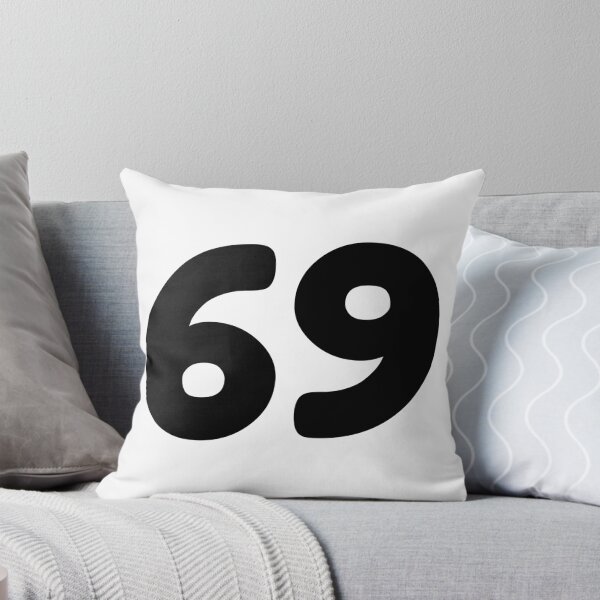 Item preview, 69 Number Typography | Bold Minimalist Number Design designed and sold by UrbanEchoHub.