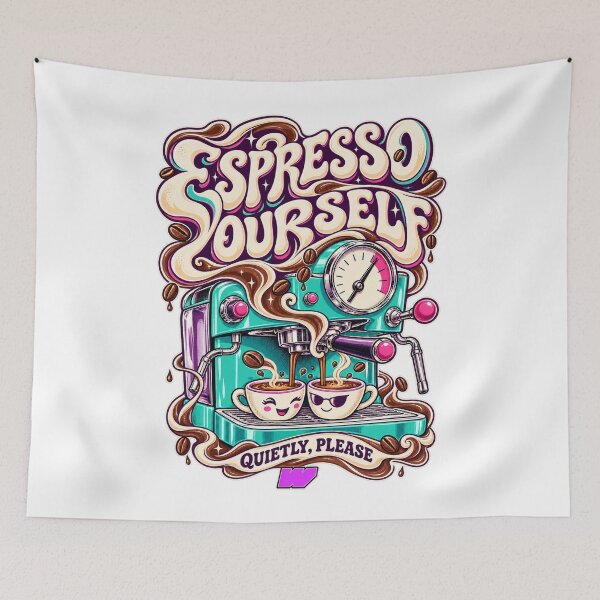Item preview, Espresso Yourself Quietly Please designed and sold by eWproject.
