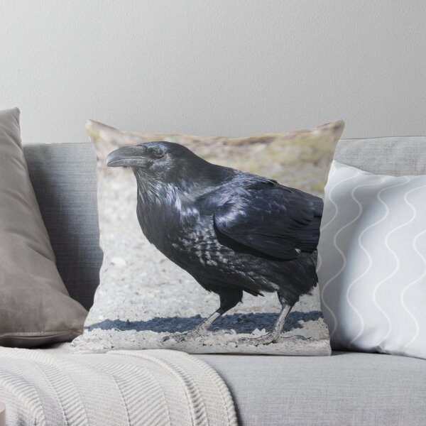 Item preview, Cuervo común - Corvus corax designed and sold by LaurenTucker.