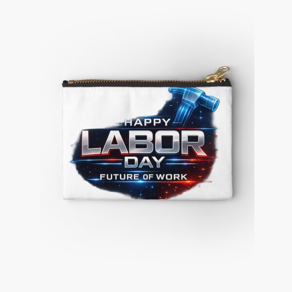 Item preview, The Future of Work – Futuristic neon graphic for Labor Day designed and sold by Nela-&-Lena.