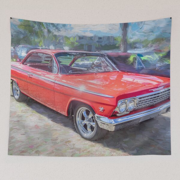 Item preview, 1962 Red Chevy Bel Air Sports 409 Coupe  designed and sold by RichFrancoCars.