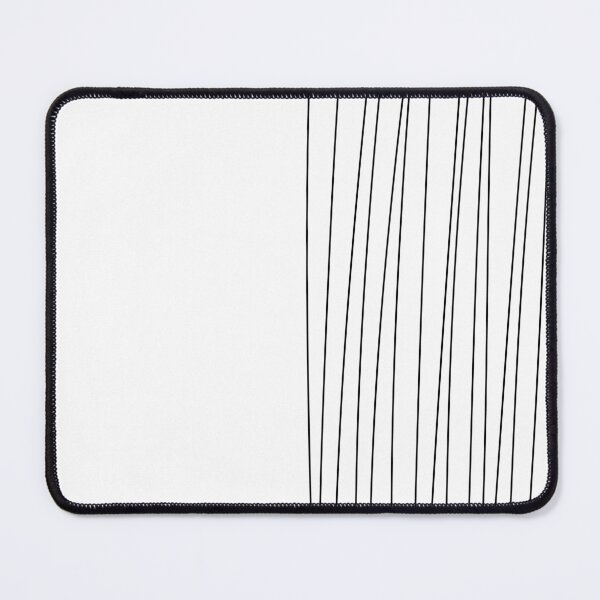 Item preview, Minimalist Vertical Lines Pattern Black on White designed and sold by MinimalMoodsArt.