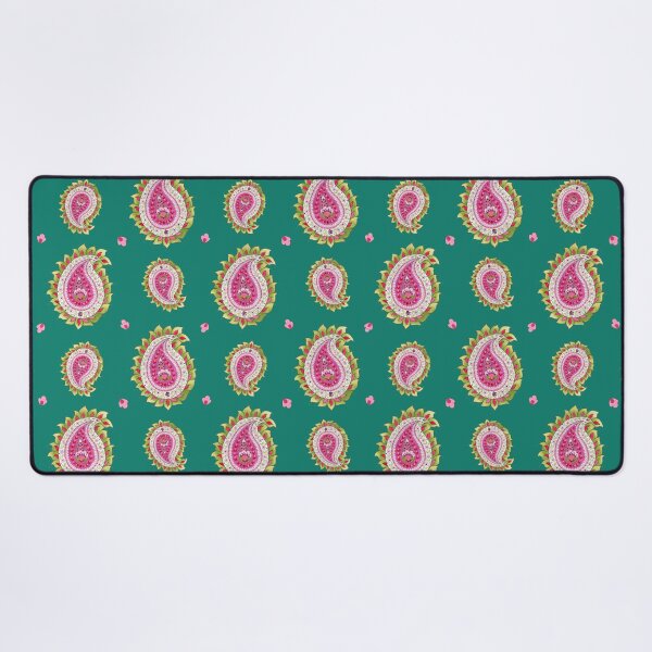 Item preview, Mughal Lotus - Emerald Teal designed and sold by Piret Victoria Ribas.