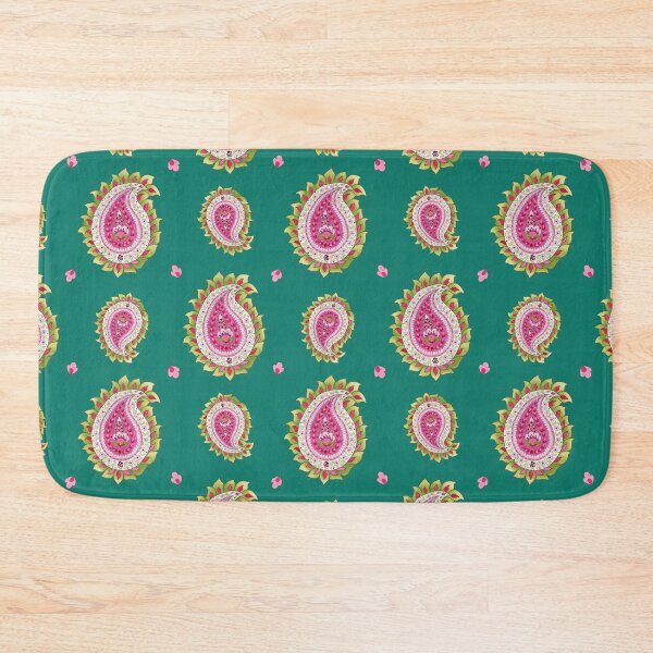 Item preview, Mughal Lotus - Emerald Teal designed and sold by Piret Victoria Ribas.