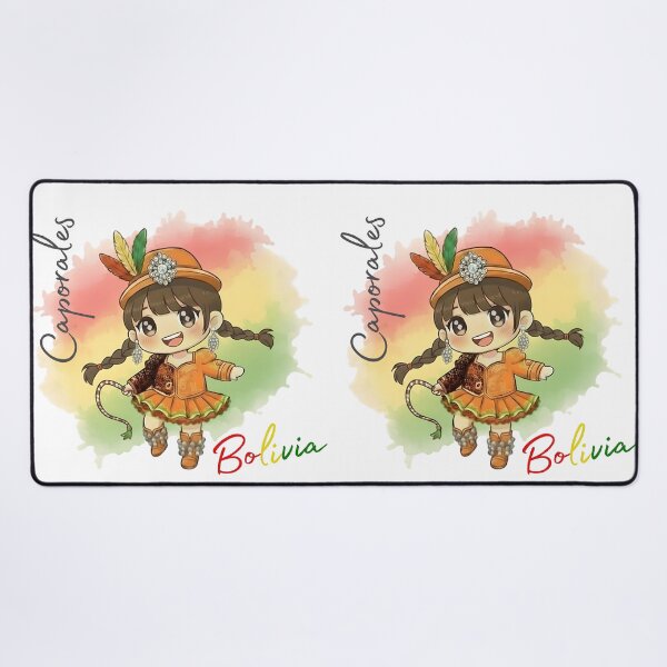 Item preview, Bolivia Caporal Folkloric Dance Cute Kawai Girl designed and sold by LaPaoTorres.