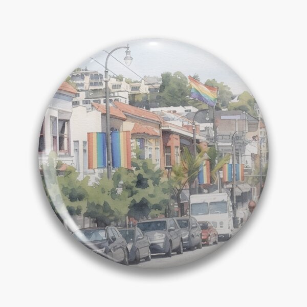 Item preview, Pride Along Castro Street designed and sold by RdeB.
