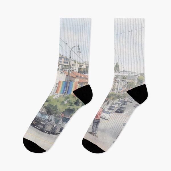 Item preview, Pride Along Castro Street designed and sold by RdeB.