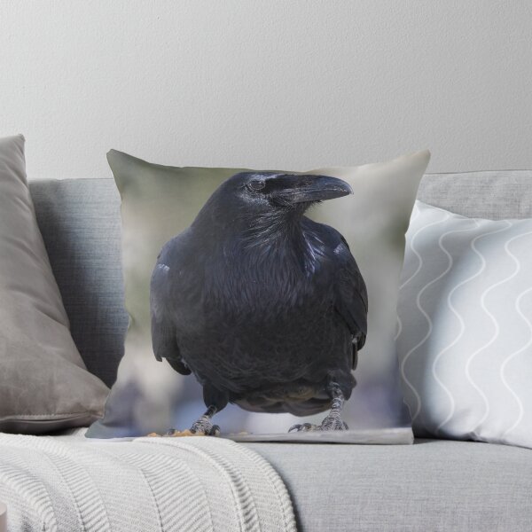 Item preview, Cuervo común - Corvus corax designed and sold by LaurenTucker.