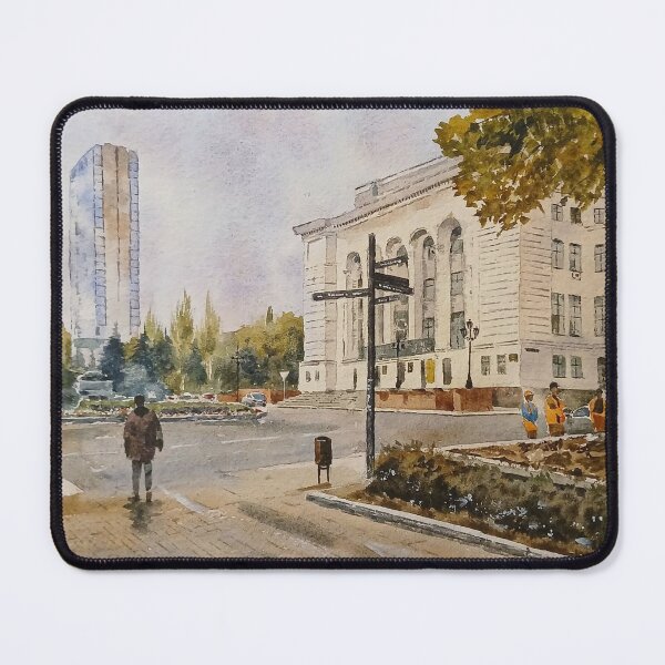 Item preview, Arquitectura urbana Calle Acuarela tradicional designed and sold by SlavaArt.