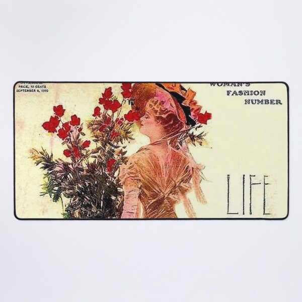Item preview, Life Magazine Womans Fashion Cover Vintage Wall Art Poster Print Tee Cushion Mug Shirt Design Unique designed and sold by Cool Robot Bro..