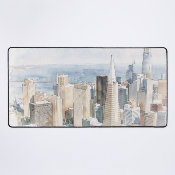 Item preview, Towers in Soft Morning Light designed and sold by RdeB.