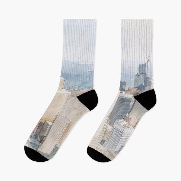 Item preview, Towers in Soft Morning Light designed and sold by RdeB.