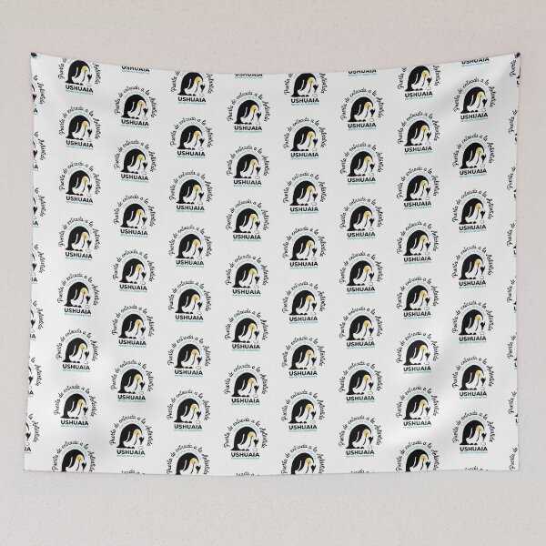 Item preview, King Penguin Passport Stamp Ushuaia Argentine Antarctica designed and sold by Srta  Margarita.
