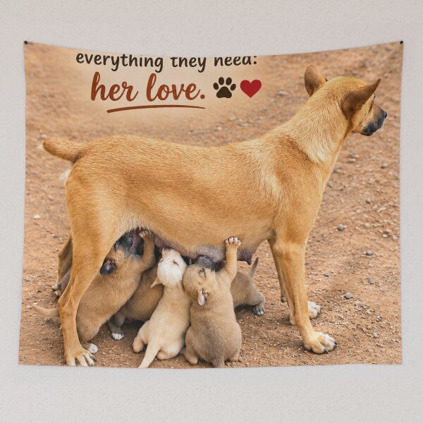 Item preview, Dog mum - Sky  designed and sold by SineCreatives.