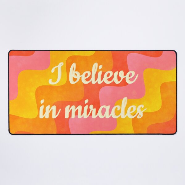 Item preview, I believe in miracles retro designed and sold by Ana Gorozpe.