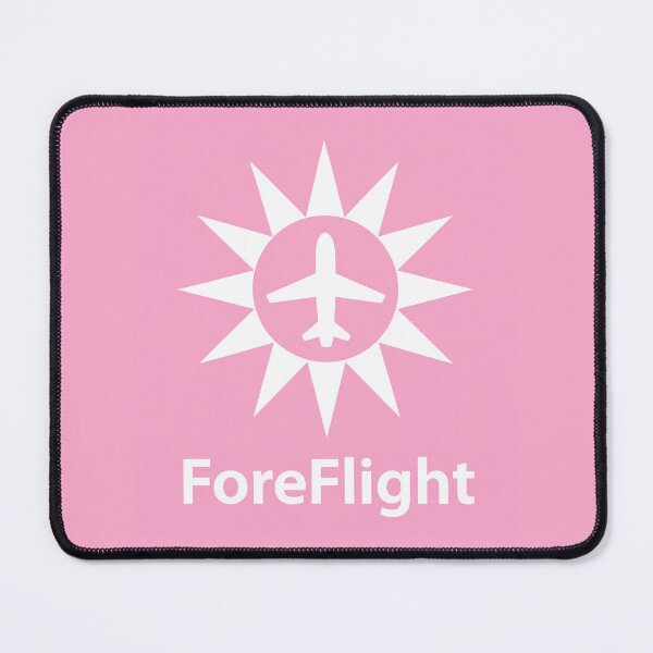 Item preview, pink foreflight logo designed and sold by PilotandPlane.