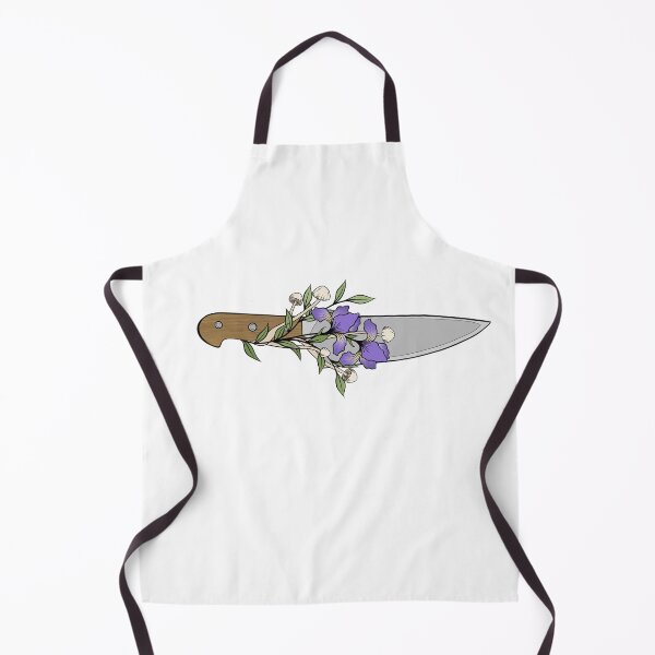 Item preview, Floral Mushroom Chef Knife designed and sold by larkanneart.