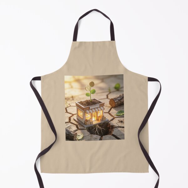 Item preview, Growing Small Business - Money Plant & Storefront Concept designed and sold by OksArtStudio.