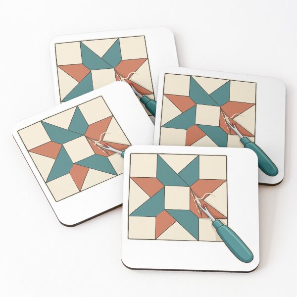 Item preview, Seam Ripper and a Patchwork Star in Progress designed and sold by ninov94.