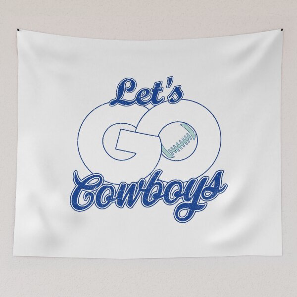 Item preview, Vintage Let's Go Cowboys designed and sold by RockTheFeal.