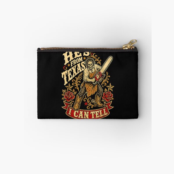 Item preview, Hes from Texas I Can Tell Horror Skeleton Cowboy Halloween designed and sold by Gargamal.