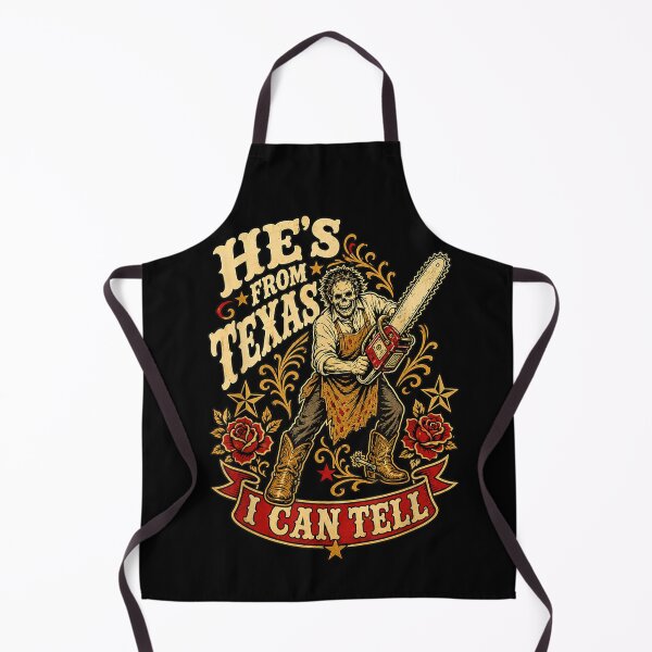 Item preview, Hes from Texas I Can Tell Horror Skeleton Cowboy Halloween designed and sold by Gargamal.