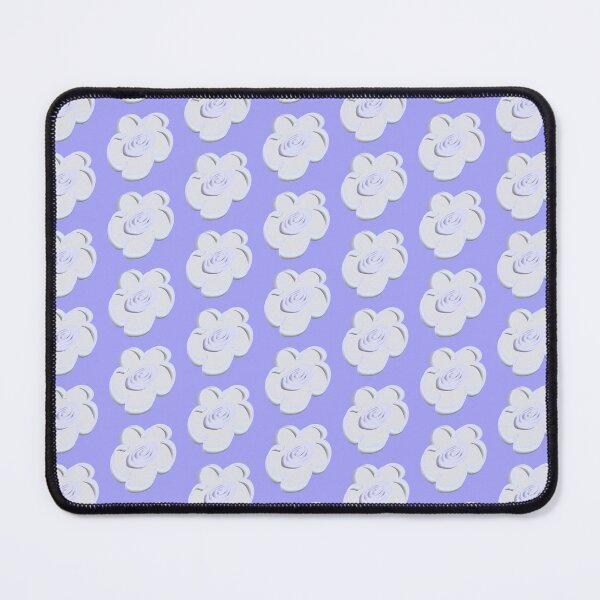 Item preview, Cute Periwinkle Blue 3D Flower Pattern designed and sold by CaramelCo.
