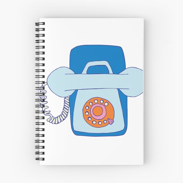 Item preview, Old Phone Blue Rotary Telephone designed and sold by FlyinggRabbit.