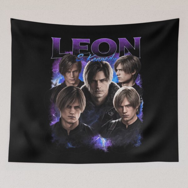 Item preview, Leon Kennedy Resident Evil Requiem Character Collage designed and sold by Miniadecal.