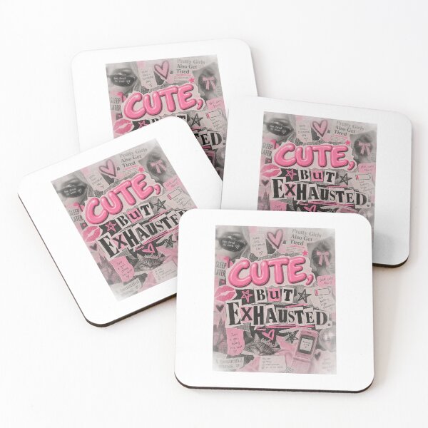 Item preview, CUTE, BUT EXHAUSTED designed and sold by Cosmic train.